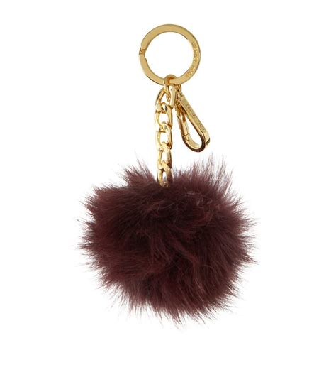 Michael Kors Fur Key Keyrings for Women for sale 